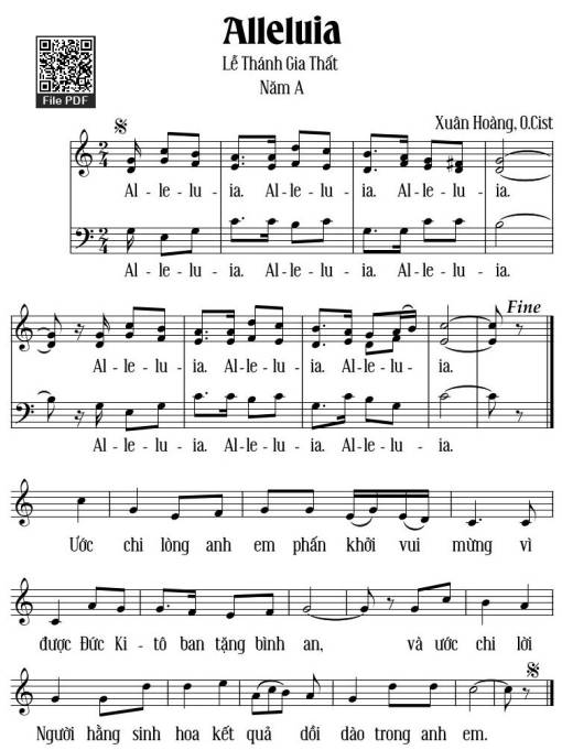 Thtm. Lễ Thánh Gia