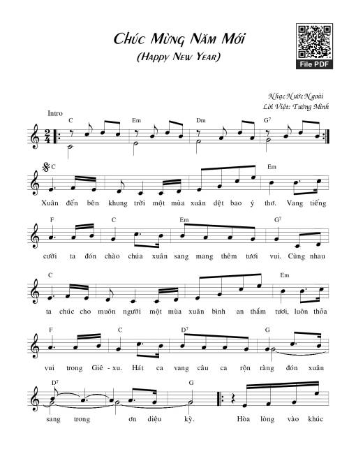 Happy New Year - Thánh Ca