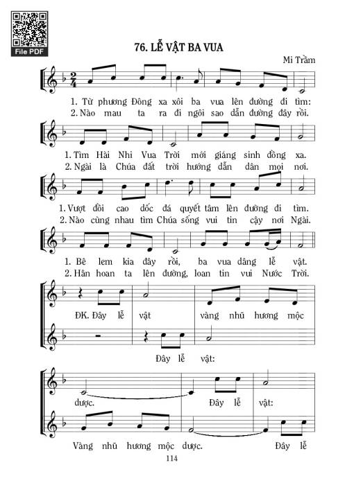 Lễ Vật Ba Vua - Mi Trầm