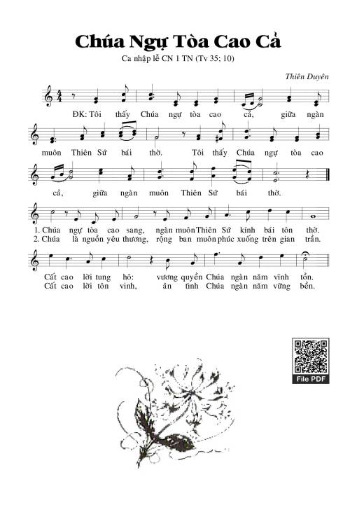 Thánh Vịnh 35, Chúa Ngự Tòa Cao Cả