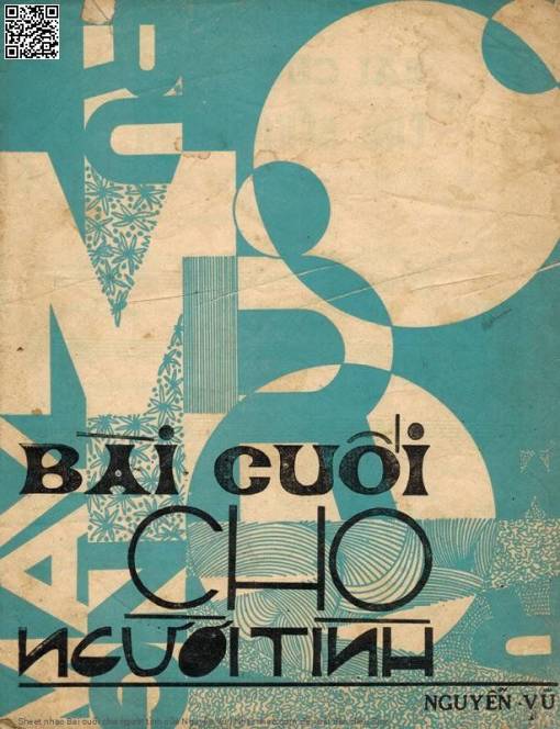 Sheet PDF of Bài cuối cho người tình
