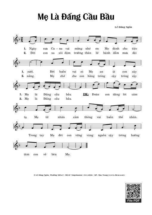 Mẹ Là Đấng Cầu Bầu