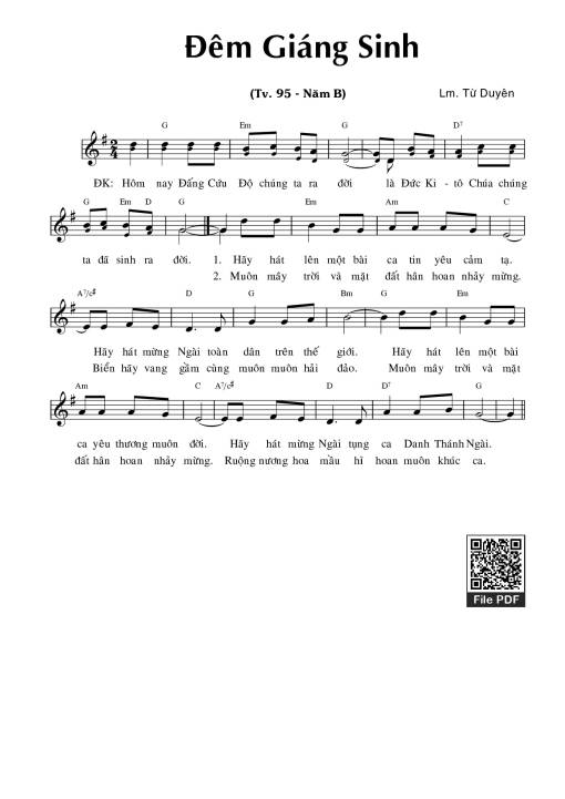 Thánh Vịnh 95, Đêm Giáng Sinh