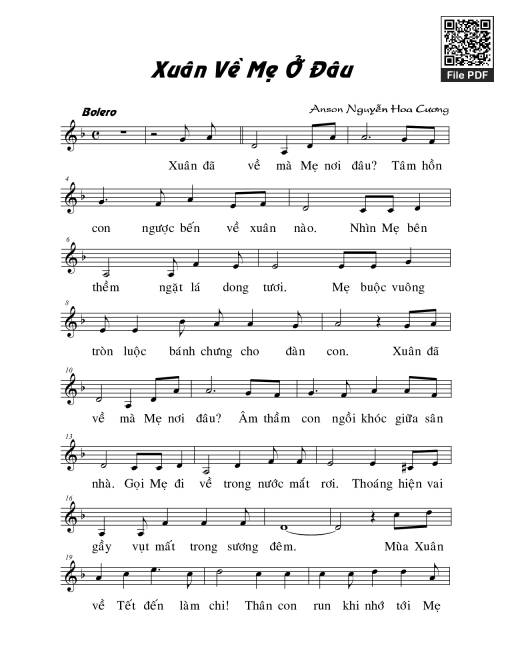 Xuân về mẹ ở đâu