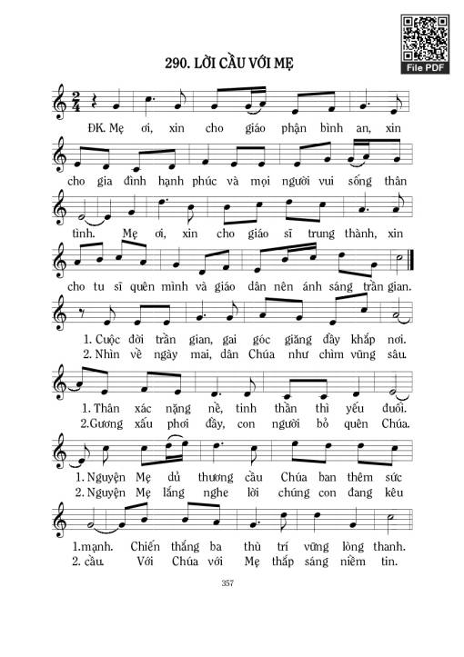 Lời Cầu Với Mẹ