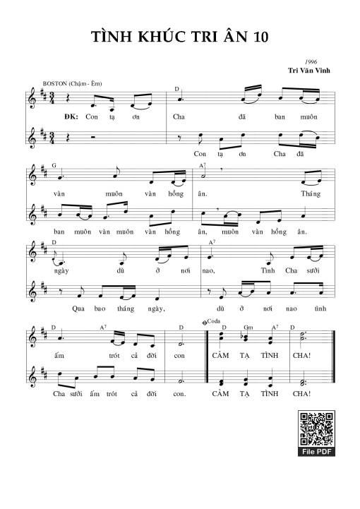 Tình Khúc Tri Ân 10