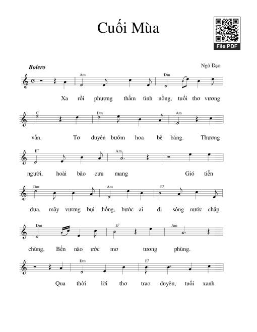 Cuối mùa - Ngô Đạo