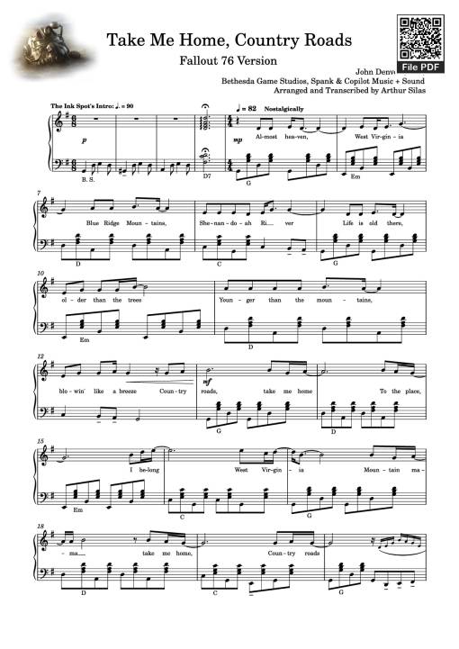 Take Me Home, Country Roads (Fallout 76)