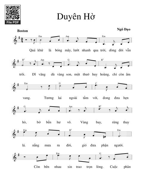 Duyên hờ - Ngô Đạo