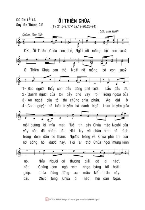 Thánh Vịnh 21, Ôi Thiên Chúa