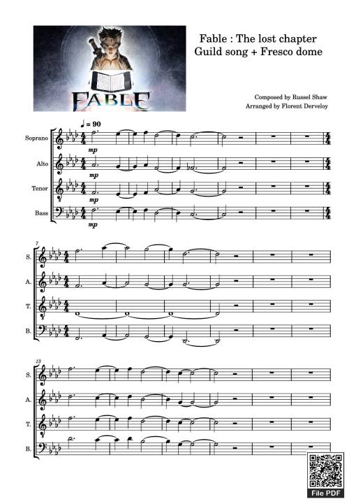 Fable : The lost chapter Guild song + Fresco dome