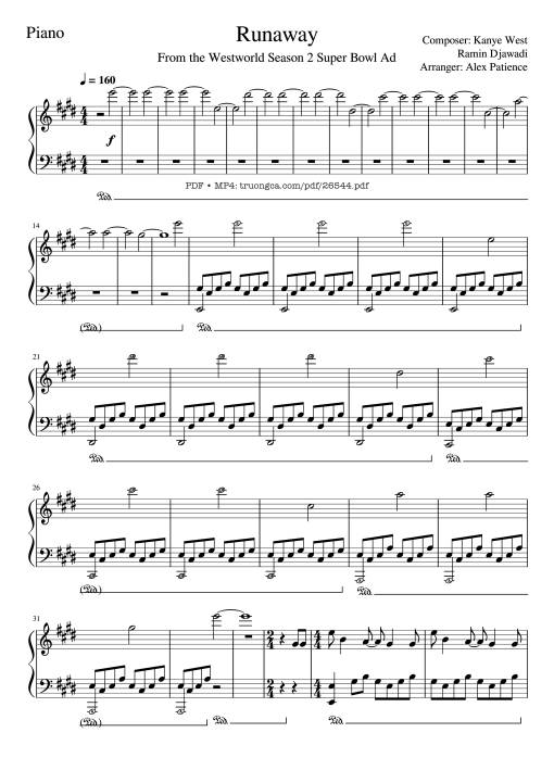 Runaway Piano - Ramin Djawadi