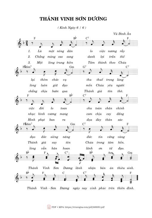 Thánh Vinh Sơn Dương (06.06)