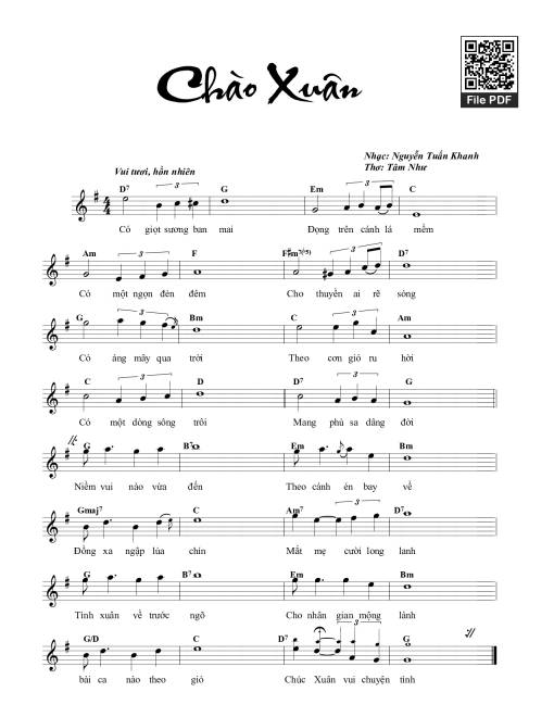 Chào xuân - Nguyễn Tuấn Khanh