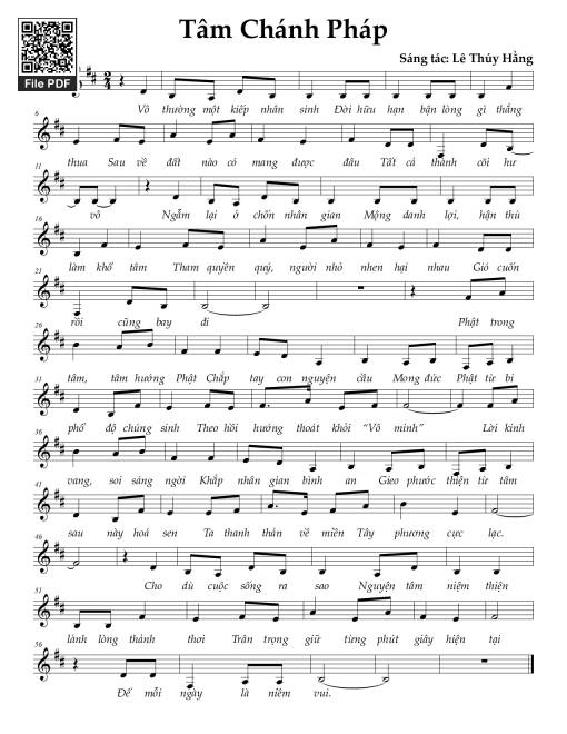 Tâm chánh pháp - Lê Thúy Hằng