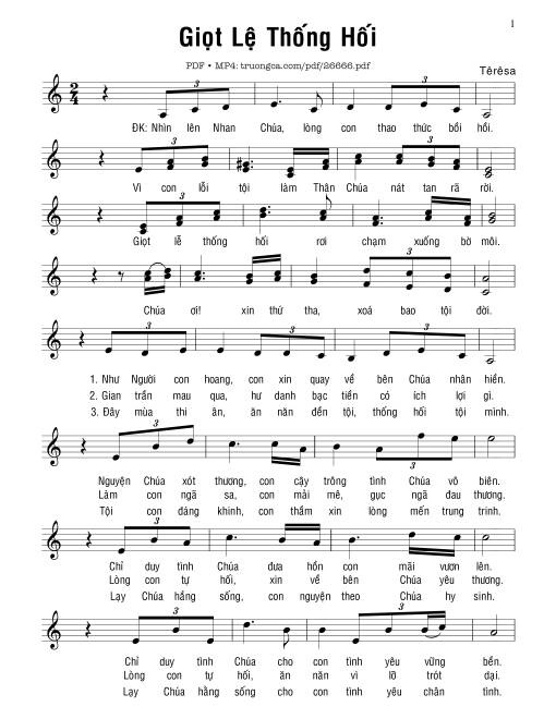 Giọt Lệ Thống Hối