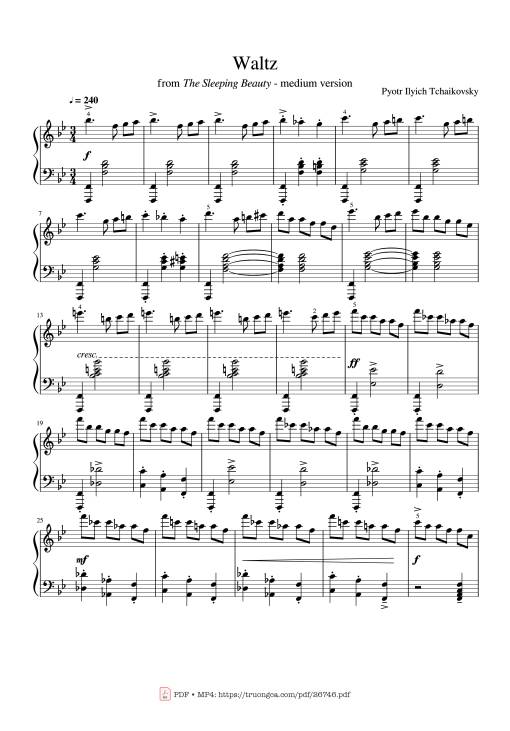 Tchaikovsky Waltz from 