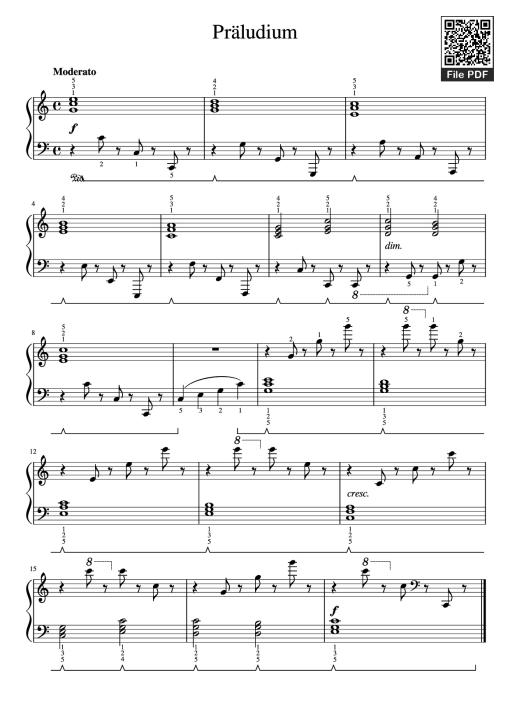 Präludium Piano - E.Tetzel