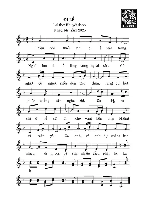 Đi lễ - Mi Trầm