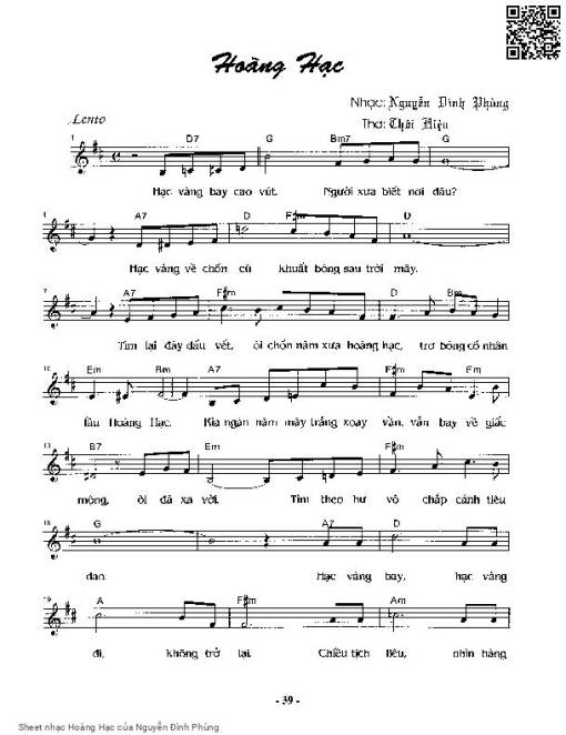 Hoàng Hạc - Nguyễn Đình Phùng