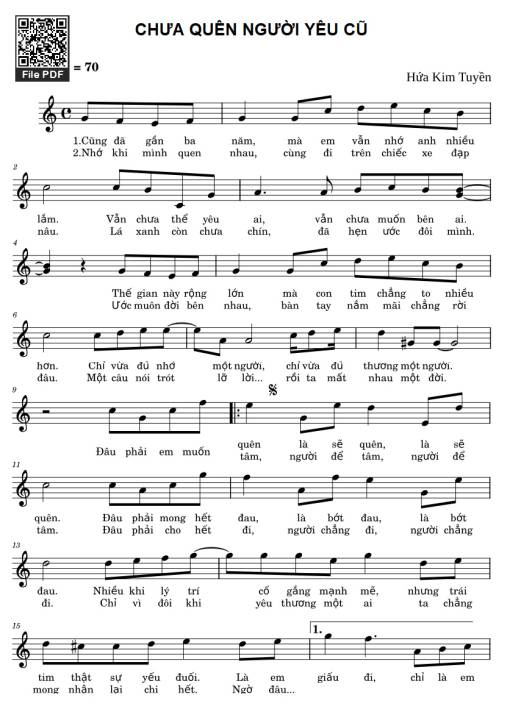 Chưa quên người yêu cũ