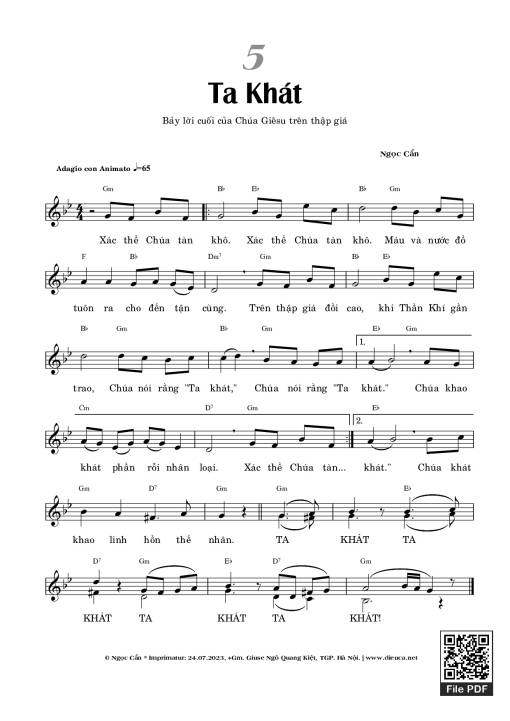 Ta Khát - Ngọc Cẩn