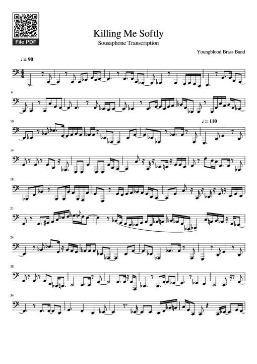 Killing Me Softly - Youngblood Brass Band