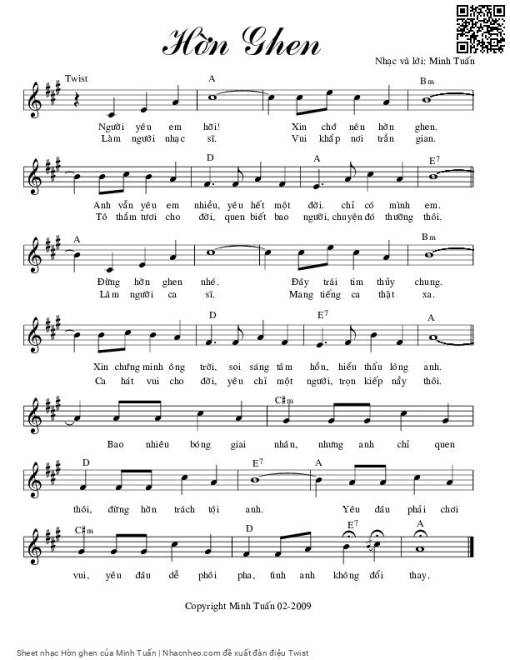 Hờn ghen - Minh Tuấn