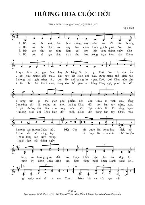 Hương Hoa Cuộc Đời