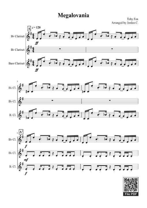 Megalovania - Toby Fox Arranged By Jordan C