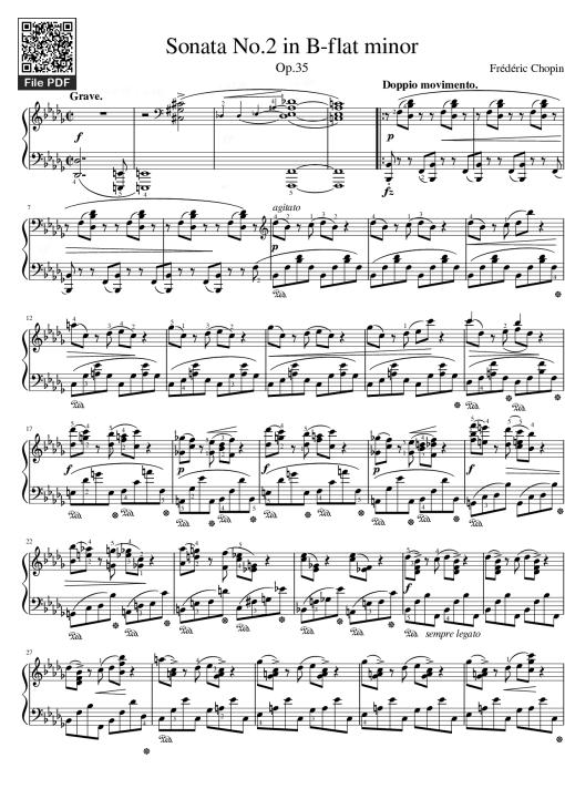 Funeral March Sonata No. 2 Op. 35 (Chopin)