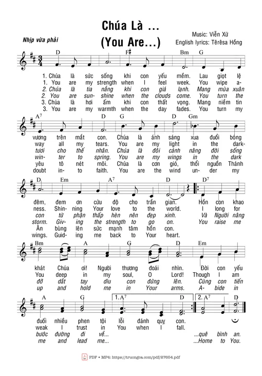 Chúa Là… - Viễn Xứ