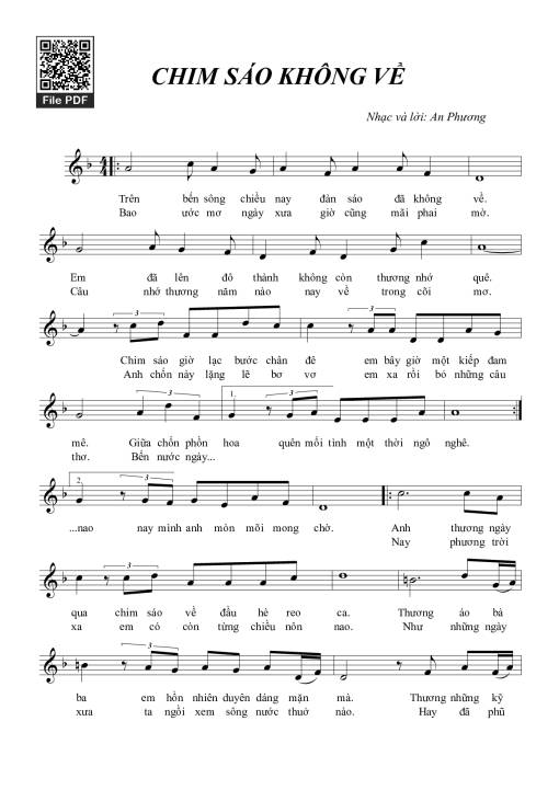 Chim sáo không về