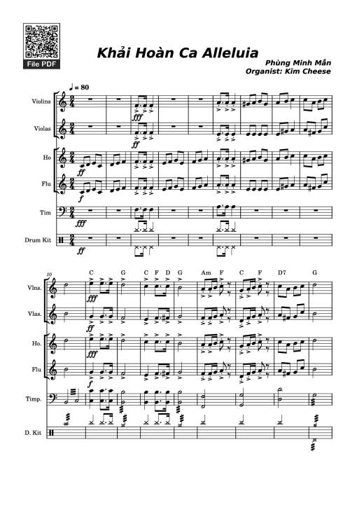 Khải Hoàn Ca Alleluia hợp xướng