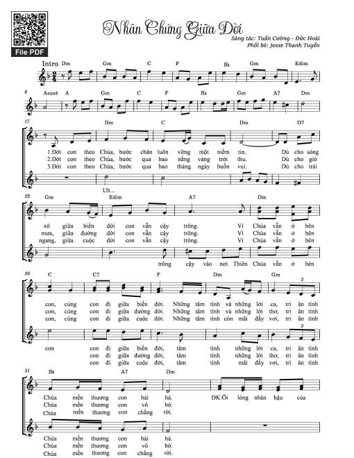 Nhân chứng giữa đời