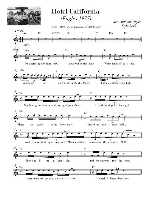 Hotel California - Eagles