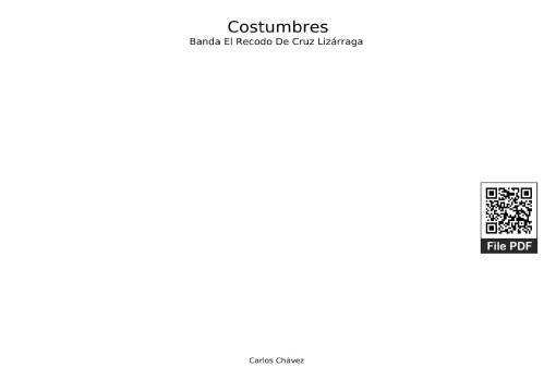 Costumbres - Undefined