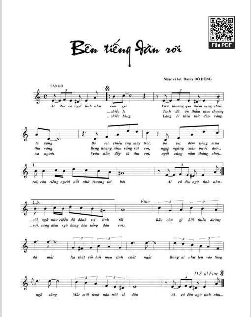 Bên tiếng đàn rơi