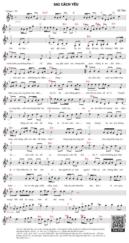 Sai cách yêu - Dc Tâm