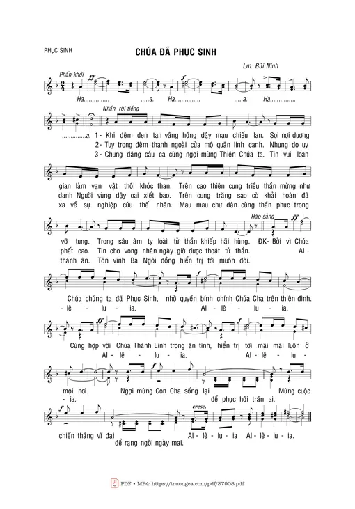 Chúa Đã Phục Sinh