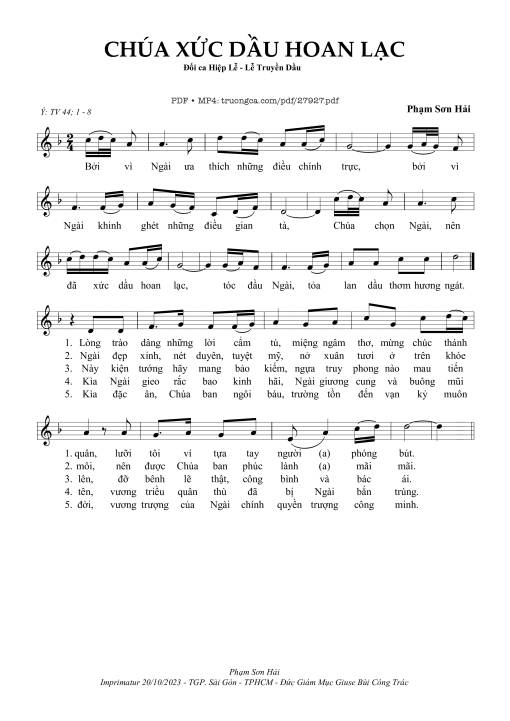 Chúa Xức Dầu Hoan Lạc