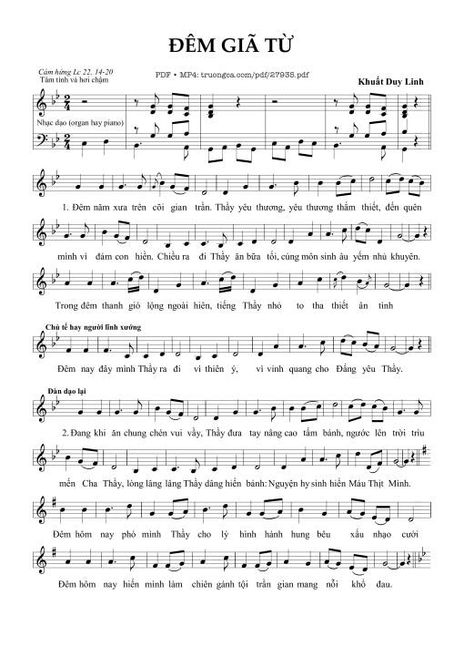 Đêm Giã Từ - Khuất Duy Linh