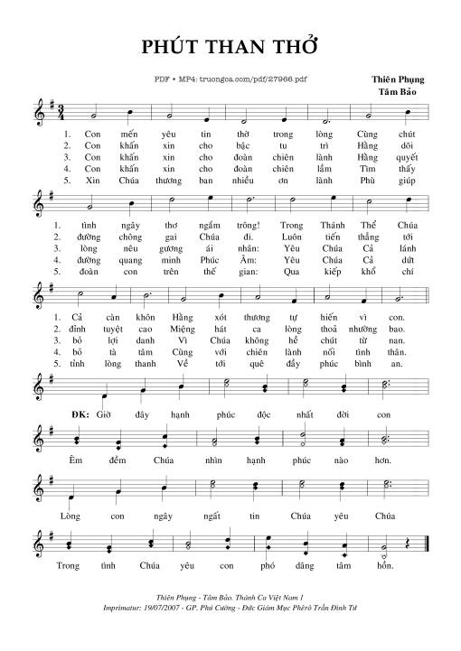 Phút Than Thở - Thiên Phụng