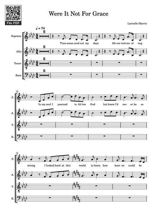 Were It Not For Grace