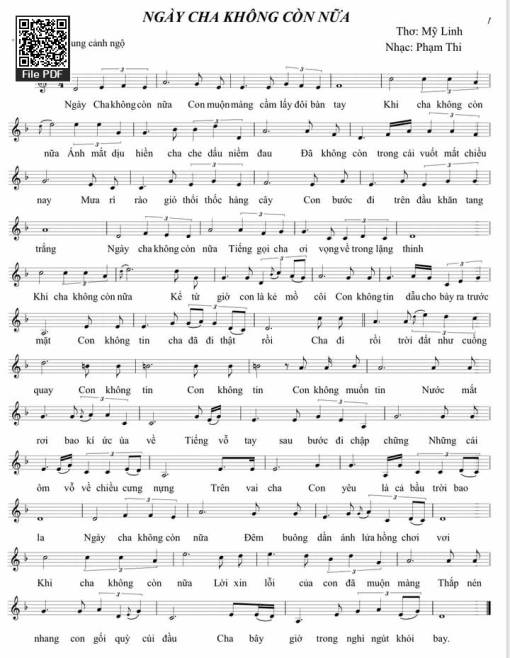 Ngày cha không còn nữa