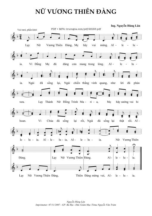 Nữ Vương Thiên Đàng