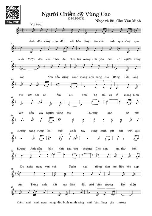 Người chiến sỹ vùng cao