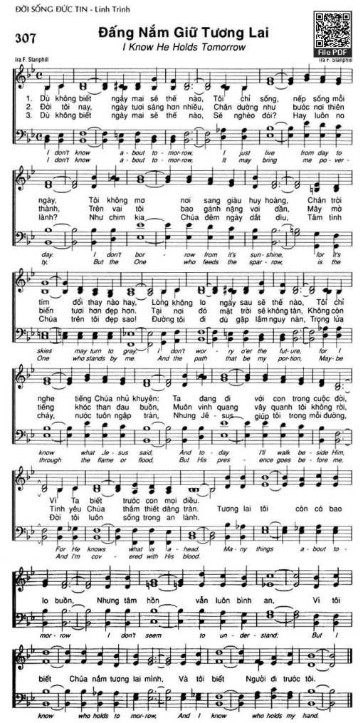 Sheet PDF of Đấng Nắm Giữ Tương Lai