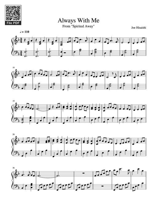 Always With Me - Joe Hisaishi