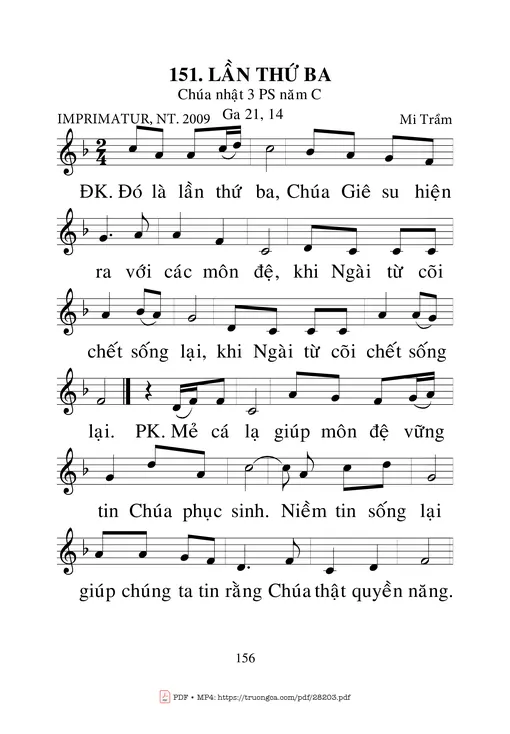 Lần Thứ Ba - Mi Trầm